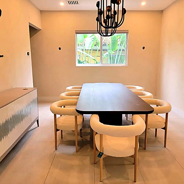 Interior wall showing the subtle tonal movement of limewash